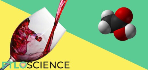 glass of wine acetic acid molecule ftloscience post