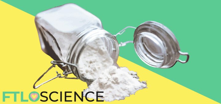 white powder in mason jar ftloscience post