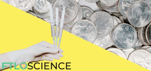 vaccine syringes and pile of coins ftloscience post