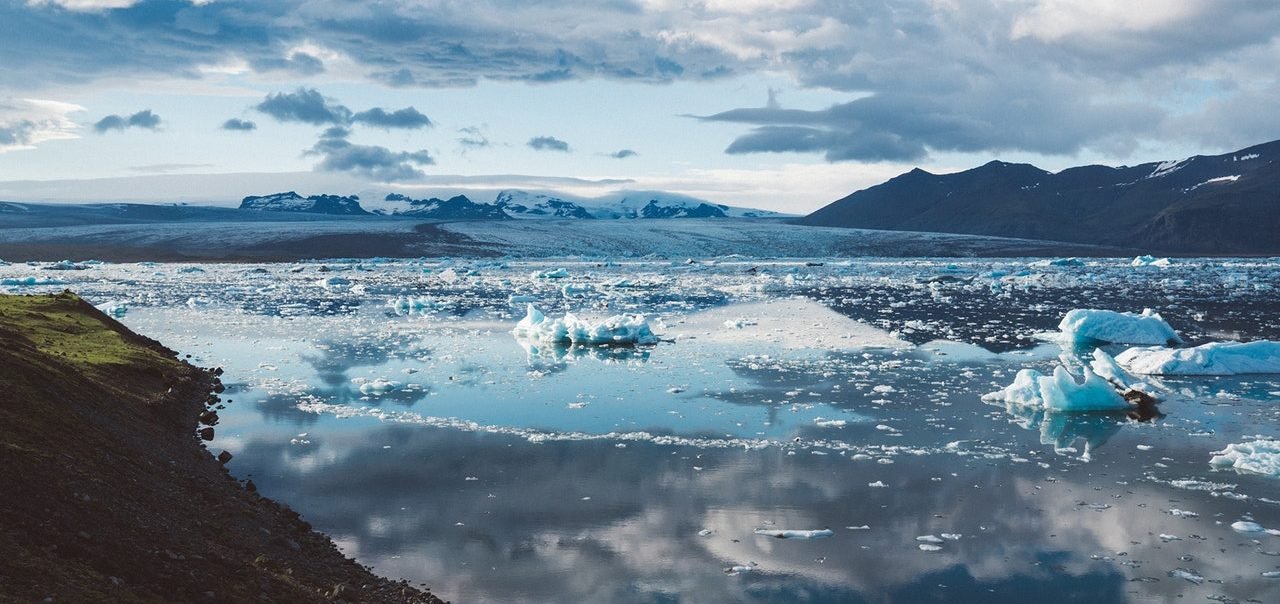 climate change cold glacier iceberg tundra frozen landscape