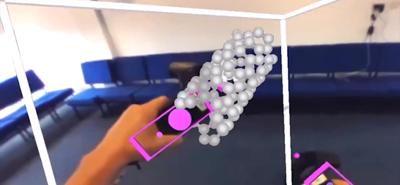 VR virtual reality modelling software nanoscale structures