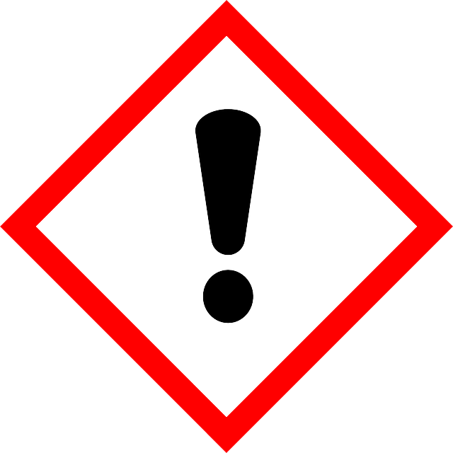 health hazard GHS symbol