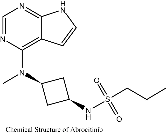 abrocitinib Cibinqo chemical structure