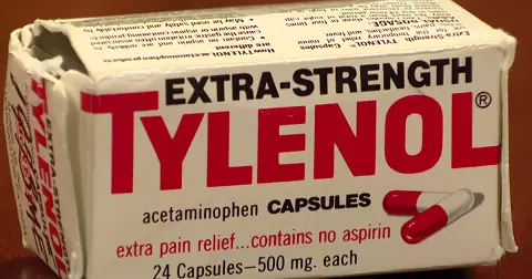 tylenol old packaging