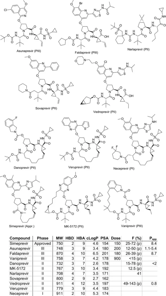 successful drug candidates that violate Lipinski's rule of 5